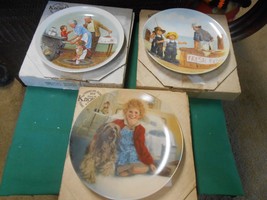 Great Collection 3 KNOWLES Fine China COLLECTOR PLATES with COAs-Boxed - £7.43 GBP