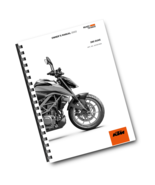 KTM 2022 - 390 DUKE - OWNERS MANUAL USER GUIDE - $69.04 CAD