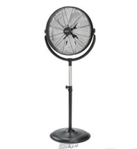 Comfort Zone-High-Velocity Industrial 3-Speed Fan with Adjustable Tilt – 20&quot; - £84.03 GBP