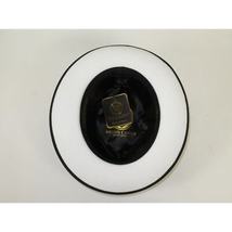 Bruno Capelo Hat Australian Wool Fedora Princeton Elite PRE500 Black White image 5