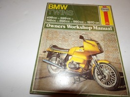 1970 on  BMW Twins 499,599,746,898, 980cc  Haynes Workshop Manual - $21.78