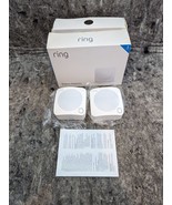 New/Open Box Ring Alarm Motion Detector - 2nd Gen - White (2-Pack)  2D - £37.75 GBP