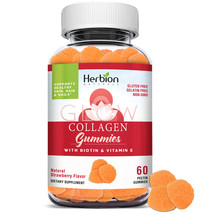 Collagen Gummies , helps Support Healthy Skin, Hair, &amp; Nails, 60 Cts, Made in US - £14.11 GBP