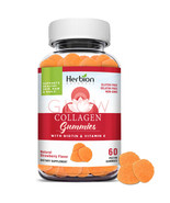 Collagen Gummies , helps Support Healthy Skin, Hair, &amp; Nails, 60 Cts, Ma... - £14.07 GBP