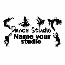 Personalized Dance Wall Decals for Studio - Inspirational Dance Quotes Vinyl Wal - £79.13 GBP