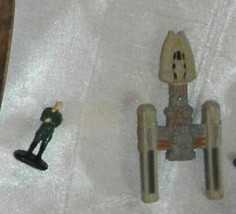 Star Wars Galoob Micro Machines Lot Grand Moff Tarkin And Y-Wing Fighter - £12.54 GBP
