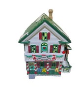 VTG 1995 Dept 56 Peppermint Porch Day Care Lighted Snow Village House Ne... - £37.75 GBP