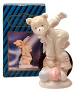 Porcelain Circus Bear on Unicycle Figurine Vintage #20251-Sorrento Colle... - $9.34 CAD