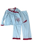 American Girl Bitty Baby Blue Snowflake Pajamas Girls Size 4/5 - $13.48 CAD