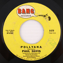 Paul Davis – I Just Wanna Keep It Together / Pollyana - 45 rpm 7&quot; Single B-579 - £4.22 GBP