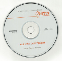 Various Composers Great Opera Tenors (CD disc) Carreras, Pavarotti, Domingo 1999 - £6.13 GBP