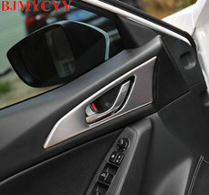 BJMYCYY 4PCS/SET Automobile door handle, stainless steel decorative sequins, dec - £131.56 GBP