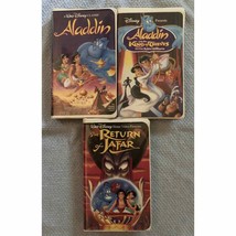 Disney Aladdin VHS Lot (3) - £32.62 GBP