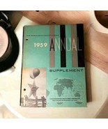 The World Book Encyclopedia 1959 Annual Supplement (Paperback) VTG - $8.86