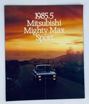 1985 Mitsubishi Mighty Max Sport Dealer Showroom Sales Brochure Guide Catalog - $14.20