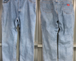 Dickies Heavy Denim Work Wear Mens Blue Jeans 44X32 - £13.29 GBP