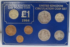 1984 Great Britain/UK Queen Elizabeth II Coin Set Orig. Packaging AM619 - $14.85