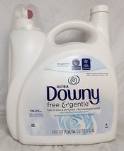 Downy Ultra Free &amp; Gentle Liquid Fabric Softener, 174 Loads 150 oz - £27.36 GBP