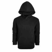 MSRP $24 Id Ideology Big Boys Solid Pullover Hoodie Black Size Small - $16.83