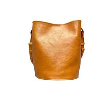 FAykes Mini Leather Bucket Bag for Women Small Crossbody Shoulder Bag Handbag Ge - £107.09 GBP