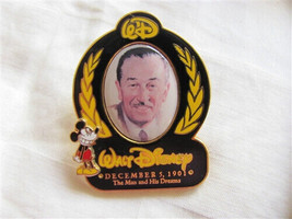 Disney Trading Pins 8467 WDW - Walt Disney, Mickey - December 5, 1901 - The - $9.50