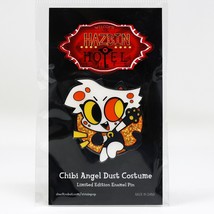 Hazbin Hotel Chibi Angel Dust Costume Halloween 2023 Limited Edition Enamel Pin - £62.57 GBP