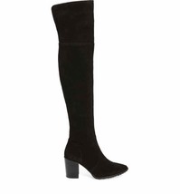 Blondo Women Over the Knee Boots Tatum Size US 6M Black Waterproof Suede - £65.53 GBP