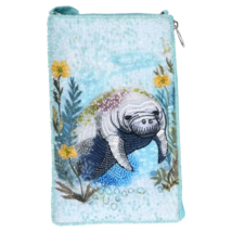 BAMBOO TRADING HAND BEADED Club Bag Manatee - £29.06 GBP