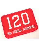 Vintage 19th World Jamboree Troop Number 120 Boy Scouts America Camp Patch - €7,31 EUR