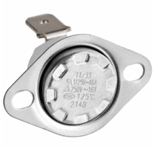 ServIt T1/33, 2148, Thermostat, 16A, 125-250V, 125°C for Pizza Warmer - $95.79 CAD