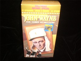 VHS Three Musketeers, The 1933 John Wayne, Ruth Hall 12 Part Movie Serial 2 Tape - $10.00