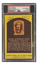 Ralph Kiner Signed 4x6 Pittsburgh Pirates HOF Plaque Card PSA/DNA 85027895 - £30.51 GBP