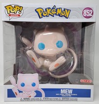 Funko POP! Jumbo: Pokemon - Mew - 10 Inch Vinyl Figure #852 (Target Exclusive) - £34.43 GBP