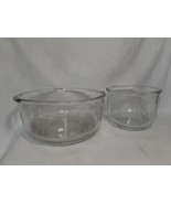 Oster Regency Kitchen Center 976 -02A Original Glass Mixing Bowls, Clear - £18.96 GBP