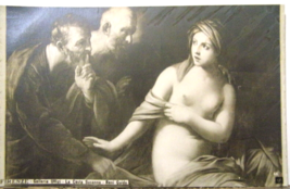 Firenze-Galleria Uffizi-La Casta Susanna-Reni Guido Postcard - $7.43