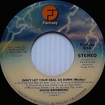 David Bromberg - Don&#39;t Let Your Deal Go Down / My Own House (Medley) [7&quot; 45 rpm] - £3.55 GBP