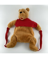 Disney Store Winnie The Pooh Plush Backpack Book Bag Hugging Bear Vintag... - $1,129.89 MXN