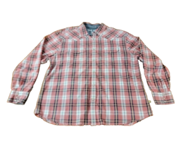 True Grit Shirt Pearl Snap Western Long Sleeve Plaid Men&#39;s Size XXL - £17.29 GBP