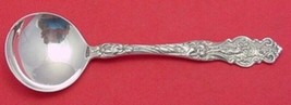 Irian by Wallace Sterling Silver Bouillon Soup Spoon 5 1/8&quot; Heirloom Sil... - $68.31
