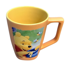 Winnie the Pooh Coffee Mug  Disney Store  With Honey Pot 20 oz. Orange Cup - £13.84 GBP