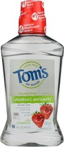 Tom&#39;s of Maine, Children&#39;s Anticavity Mouthwash - Silly Strawberry, 16 Ounce - £23.97 GBP