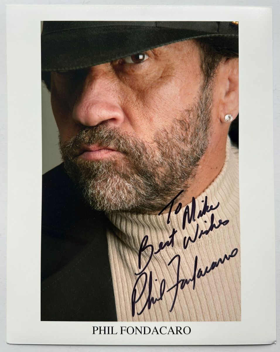 Phil Fondacaro Autographed Glossy 8x10 Photo - $29.00