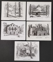 Pennsylvania Artist Robert Morrow Waynesboro &amp; Other Cards Blank Pack Of 10 (O) - £6.35 GBP