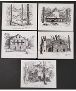 PENNSYLVANIA Artist ROBERT MORROW  WAYNESBORO &amp; OTHER CARDS Blank Pack o... - $7.95