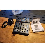 PYLE PMXU43BT.5 4-Ch. BT Studio Mixer DJ Controller Audio Mixing Console - $64.35