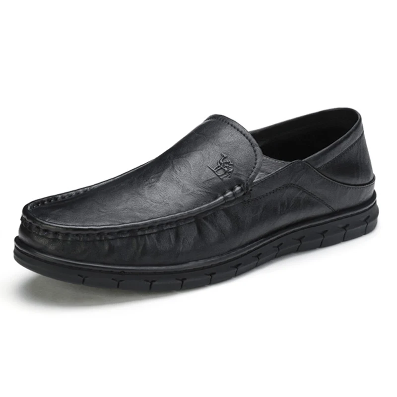 Leather Men&#39;s Shoes Business Informal Dress Shoes for Men Summer Casual ... - $117.50