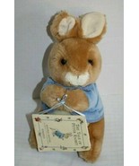 Eden Tale of Peter Rabbit 8&quot; Baby Bunny Plush Stuffed Small Book Soft To... - £15.21 GBP