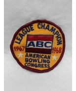 1967-1968 ABC League Champion American Bowling Congress Patch 3&quot; - $8.90