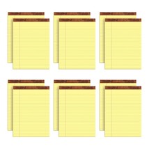 TOPS 8.5 x 11 Legal Pads, 12 Pack, The Legal Pad Brand, Wide Ruled, Yell... - $39.99