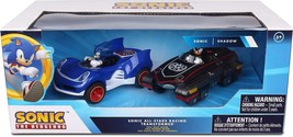 Sonic Transformed All-Stars Racing Pull Back Action - Shadow and Sonic Hedgehog - £16.19 GBP